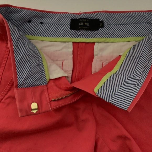 VGUC J. Crew 00 Watermelon Colored Chino Shorts - Picture 2 of 4